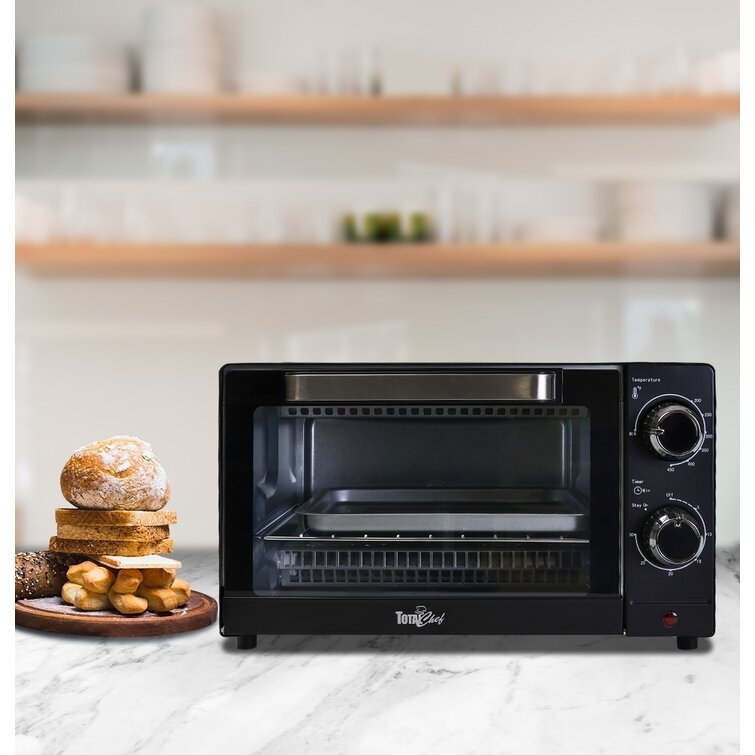 Toaster oven outlet baking tray